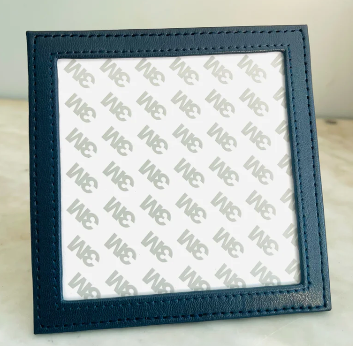 Black Self Finishing Leather Frame