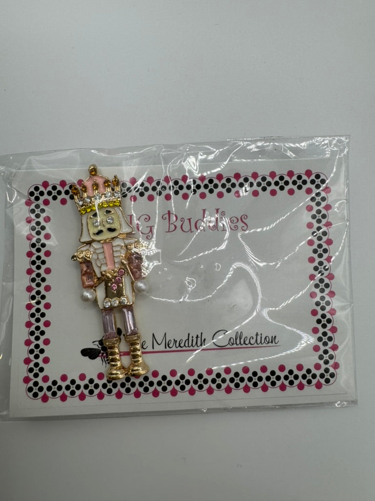 Pink Nutcracker Needle Minder