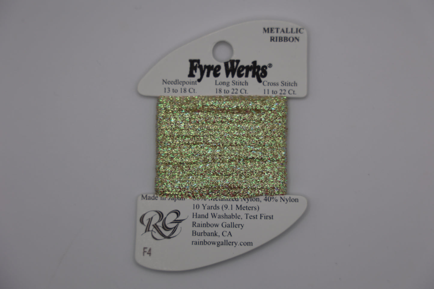 Fyre Werks Metallic Ribbon F4