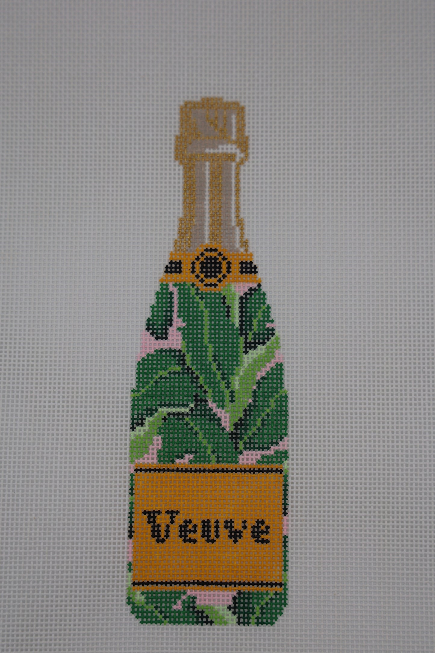 Banana Leaf Veuve Bottle