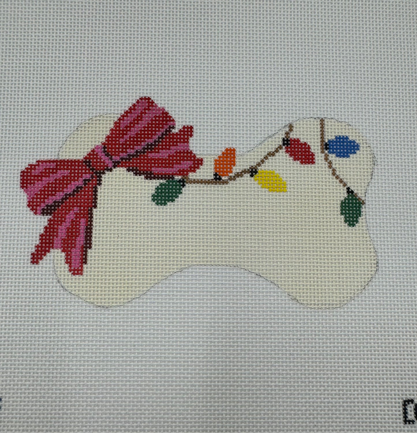 Dog Bone w/ Lights & Bow