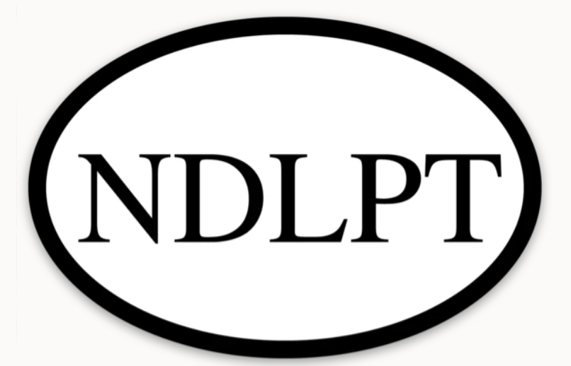 NDLPT Oval Sticker