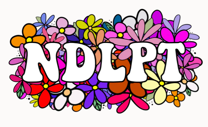 NDLPT Floral Sticker