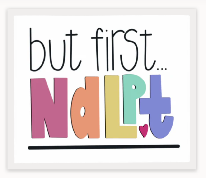 But First...NDLPT Sticker
