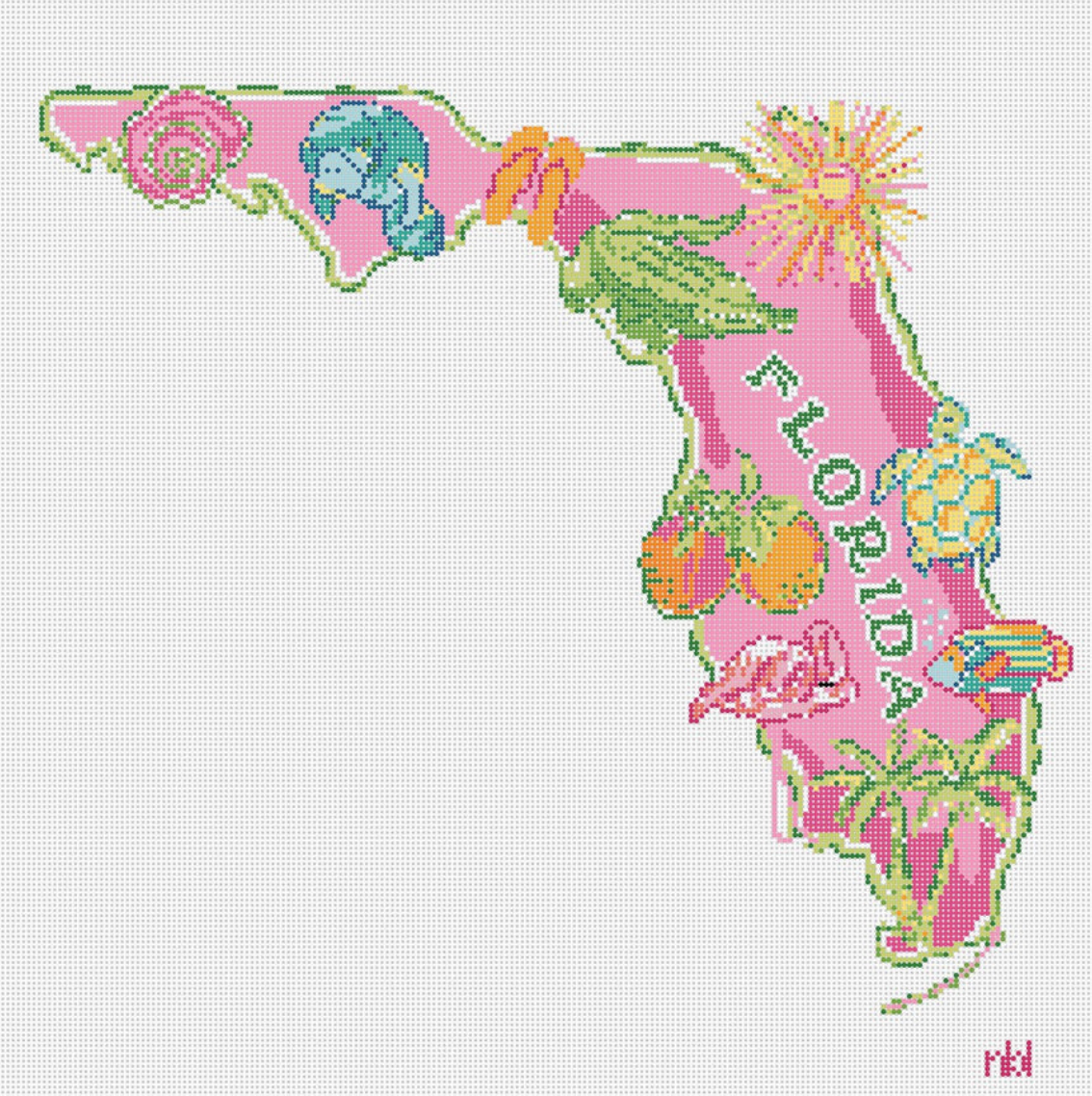 State of Florida Pillow