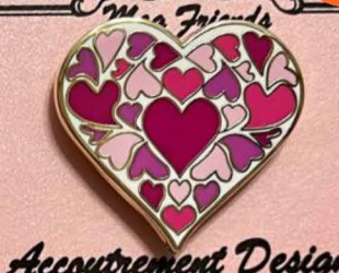 Heart Needle Minder-Pink