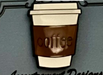 Coffee Cup Needle Minder