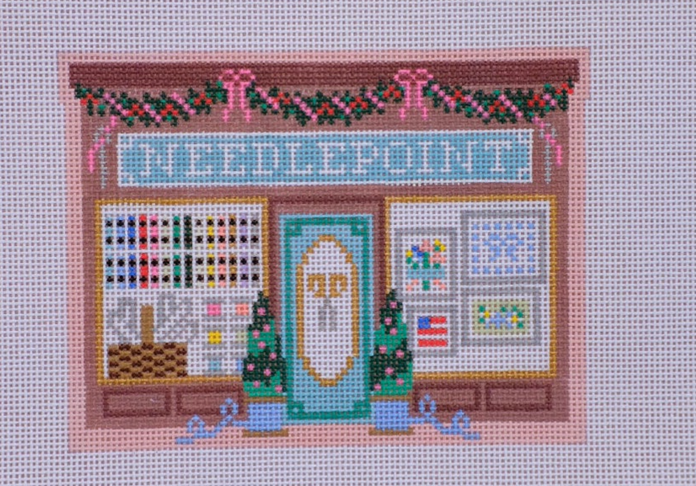 Needlepoint Shop-Le Point Christmas Village