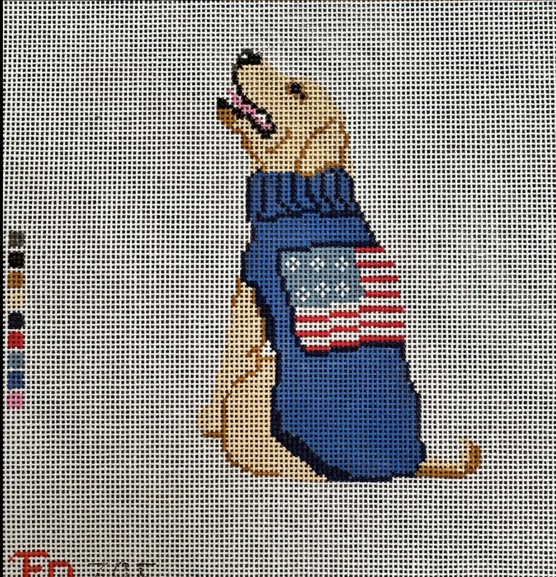 Lab in a Sweater