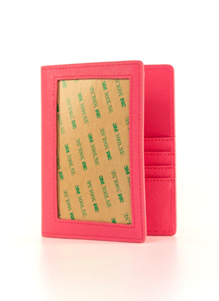 Self Finishing Passport Cover-Pink
