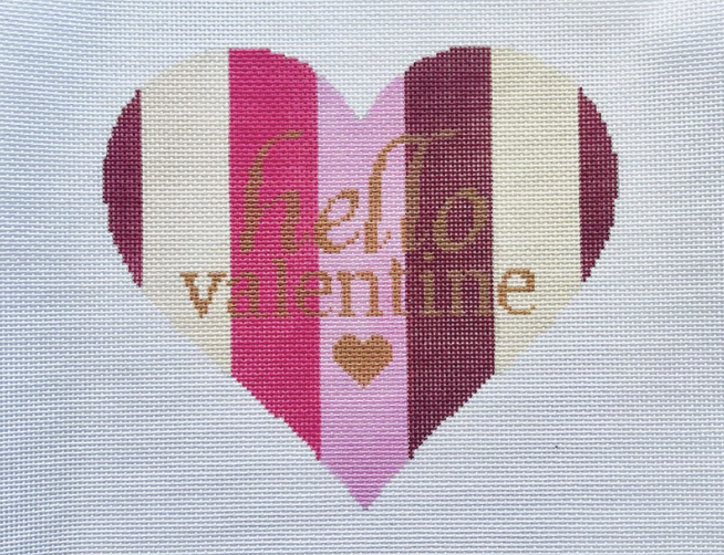 Hello Valentine Canvas