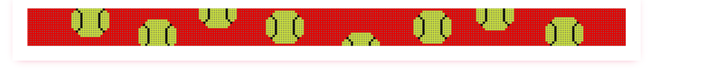 Bouncing Ball on Red