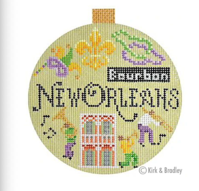 New Orleans Travel Round- KB1280