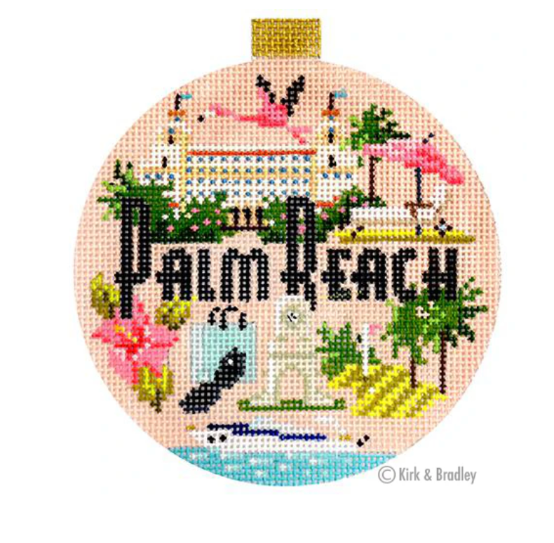 Palm Beach Travel Round - KB1448