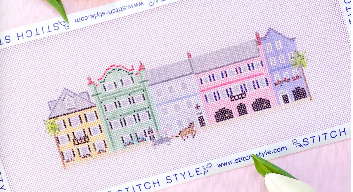 Rainbow Row Charleston