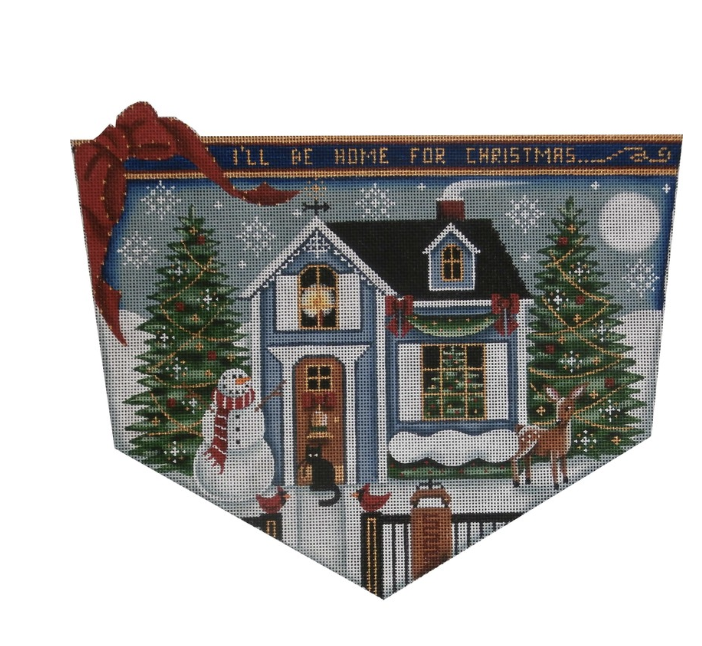 Winter Cottage Cuff