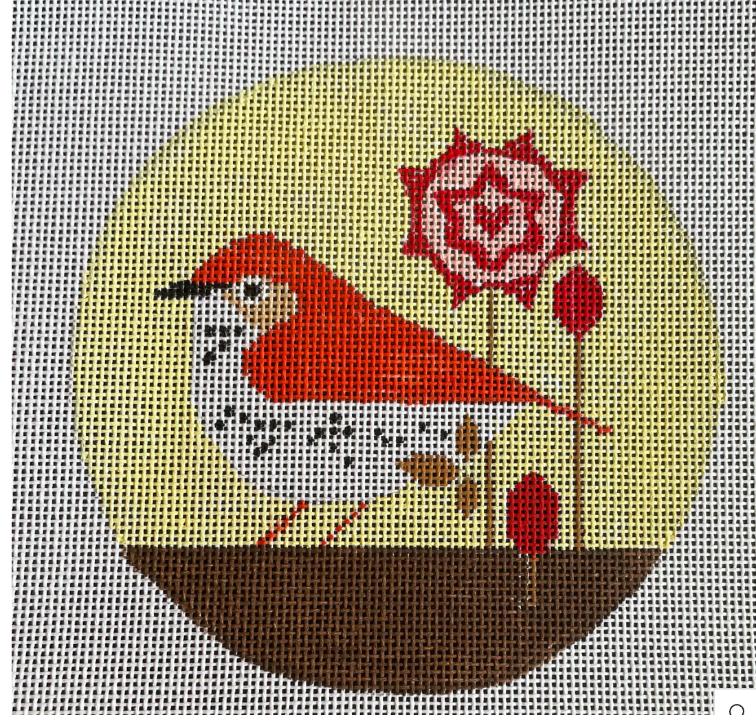 Bird With Flower