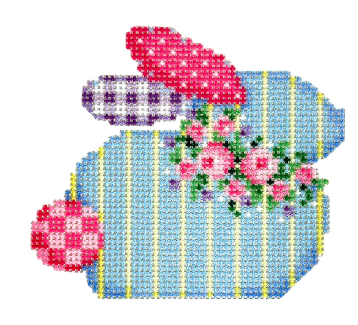 Rose Bud Garland Bunny