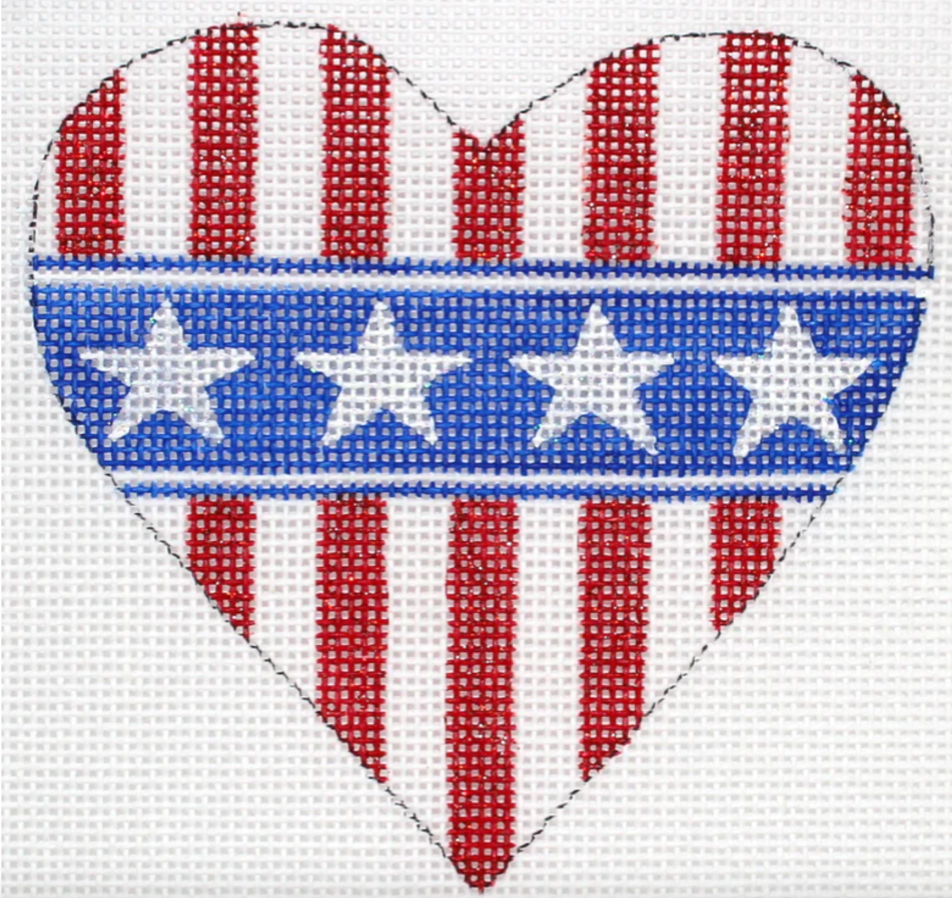 Patriotic Red, White and Blues Stripes with Stars