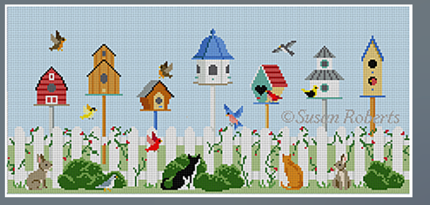 Birdhouse Garden