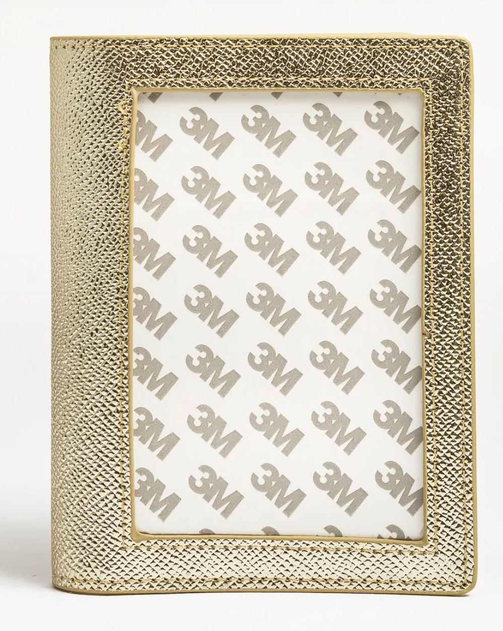 Self Finishing Passport Cover-Gold Palm