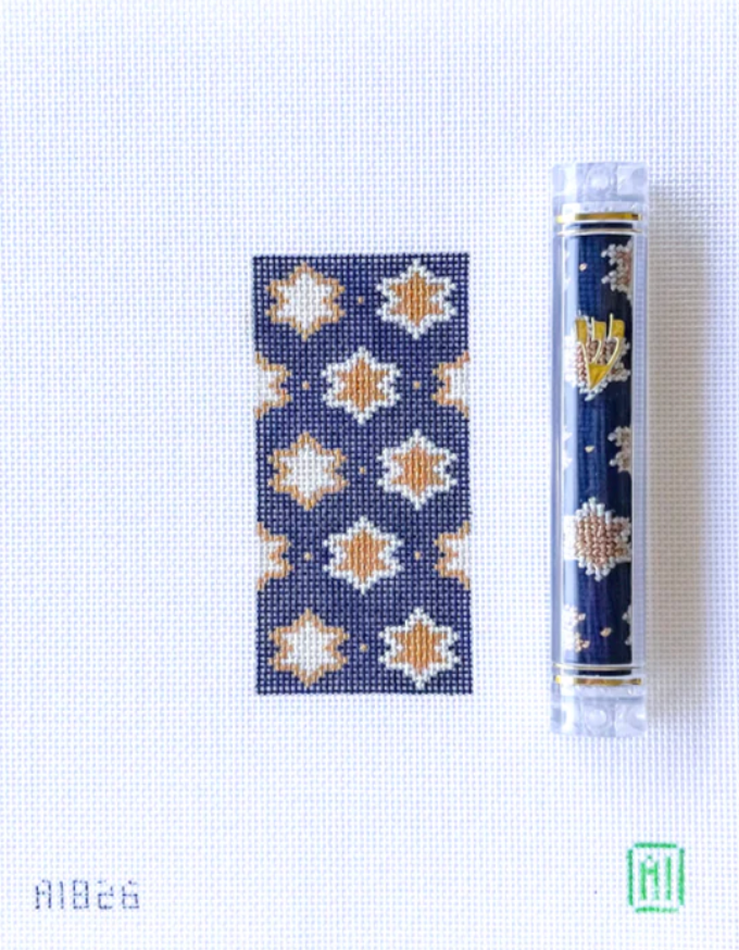 Stars of David Mezuzah