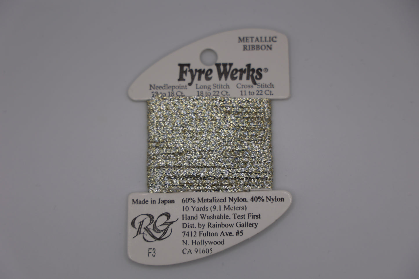 Fyre Werks Metallic Ribbon F3