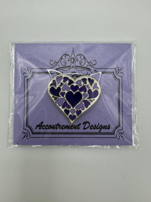 Purple Heart Needle Minder