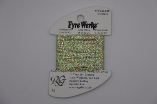 Fyre Werks Metallic Ribbon F4