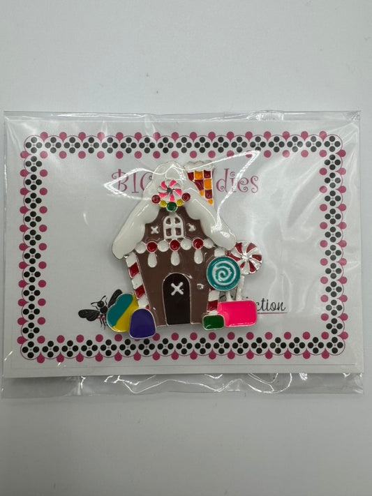 Gingerbread House Needle Minder
