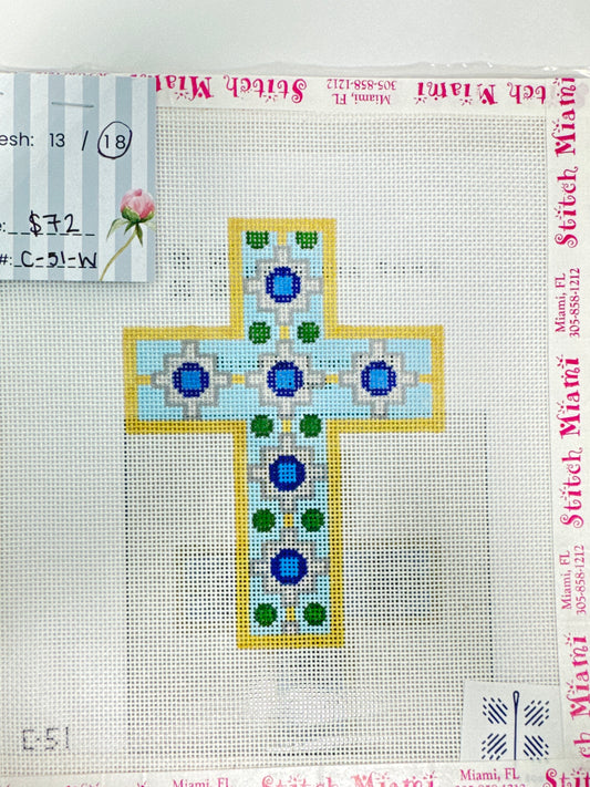 Patricia Stone Cross w/ Stitch Guide