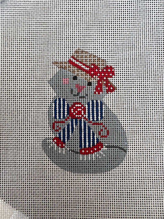 Red, White and Blue Cat