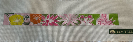 Lily Print Key Chain
