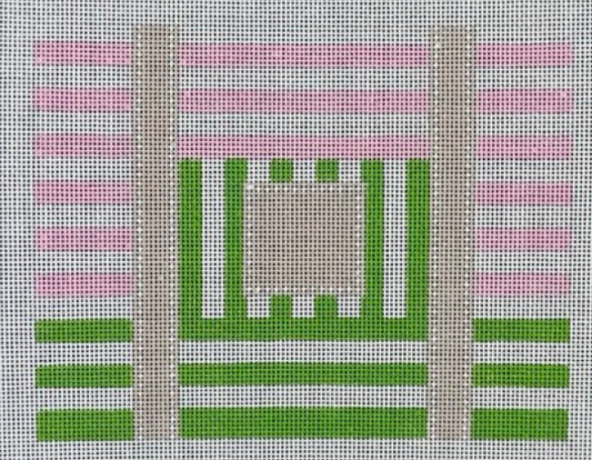 Multi Stripe Tote Blossom Stem