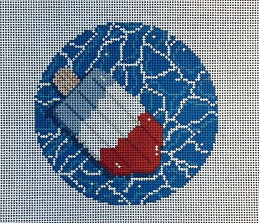 Popsicle Floatie Ornament