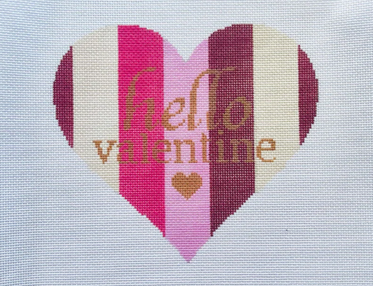 Hello Valentine Canvas