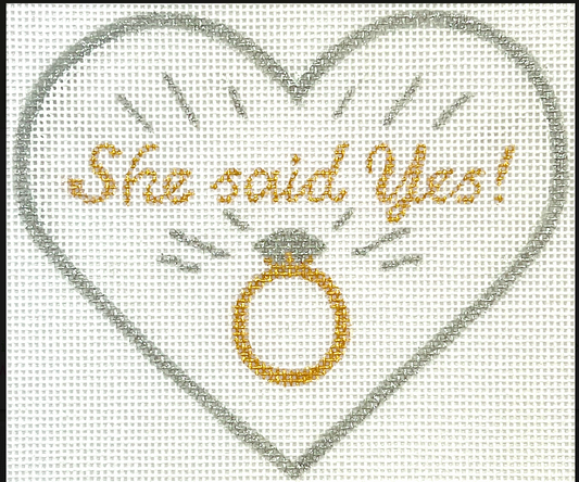Mini Heart-She Said Yes