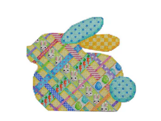 Diagonal Woven Ribbon Bunny