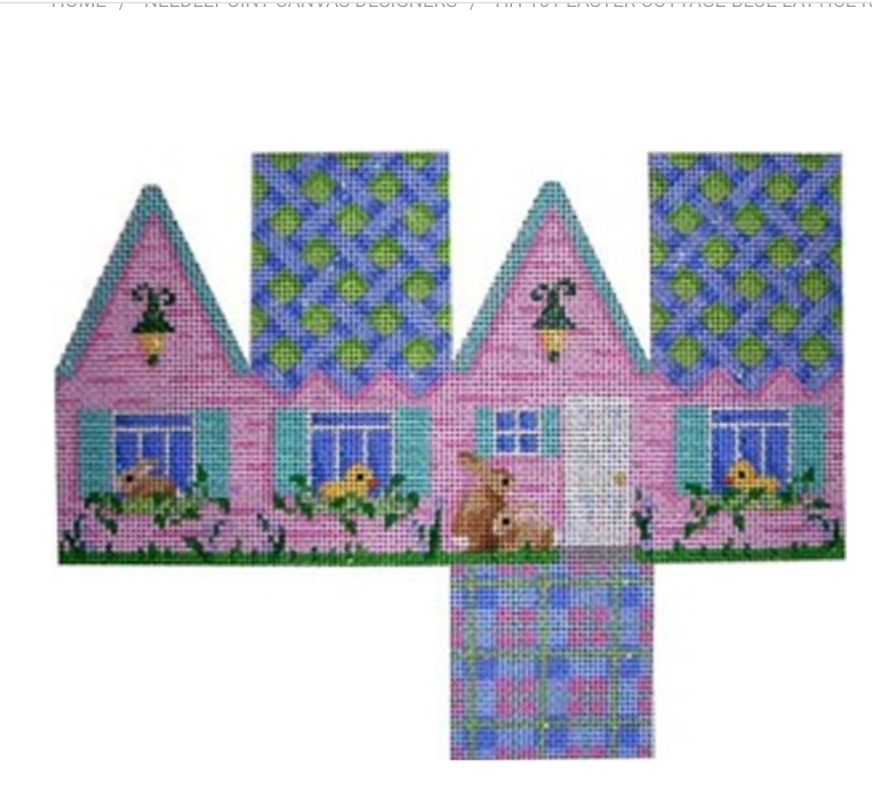 Easter Cottage-Blue Latice House
