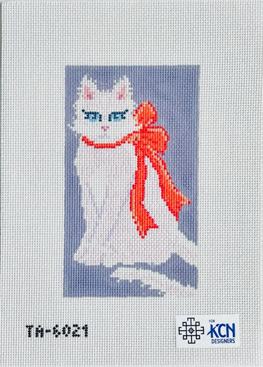 Orange Cat Bookend / Eyeglass Case