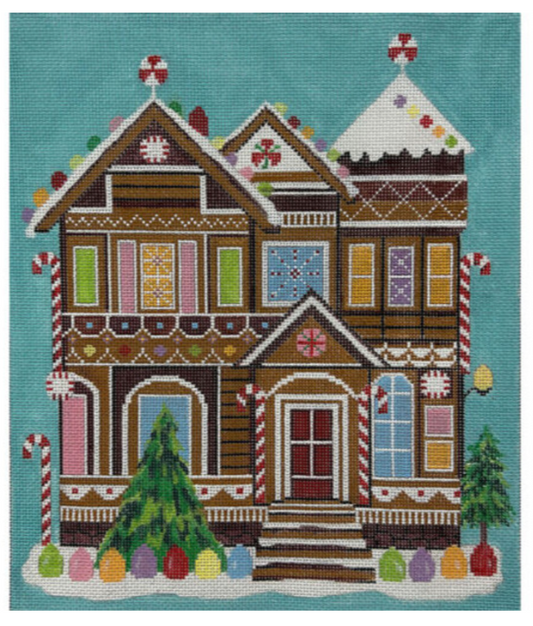 Gum Drop Gingerbread House