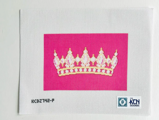 Crowned Jewels Tiara Printed Canvas