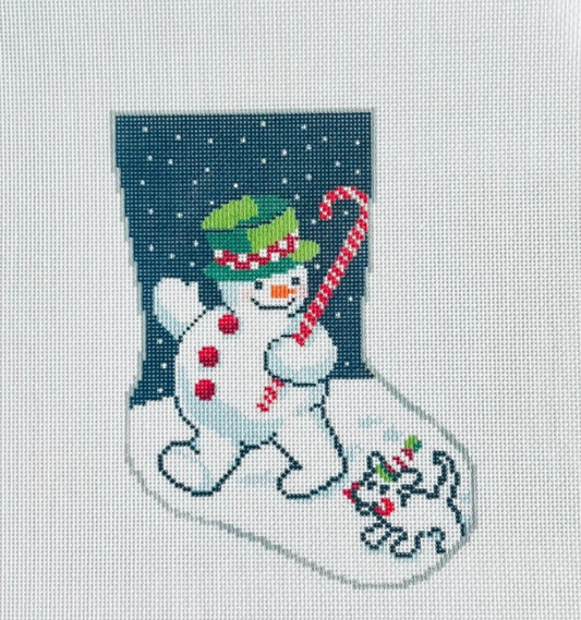 Snowman Ornament Bauble Stocking