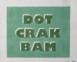 Mahjong Bag-Dot Crak Bam-Green