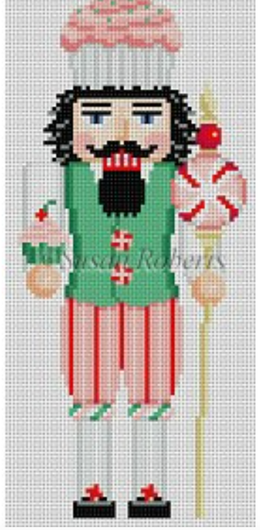 Cupcake Guard Nutcracker