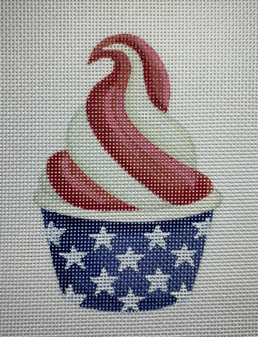 Patriotic Soft Serve