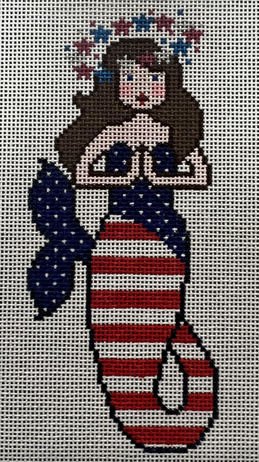 Patriotic Mermaid