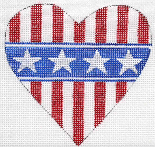 Patriotic Red, White and Blues Stripes with Stars