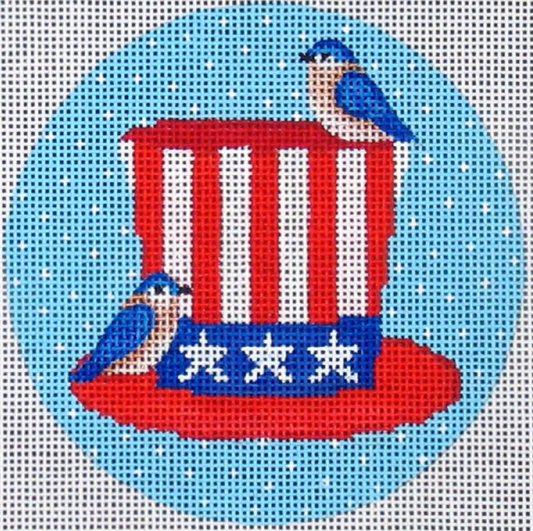 Uncle Sam 4" Round