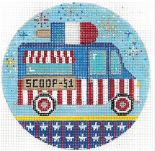 Food Truck – Red, White and Scoop